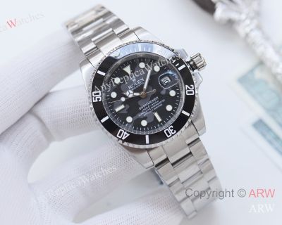 High quality Replica Rolex Oyster Perpetual Silver Strap Candy pink Face Dial Silver Bezel Fashion Watch 41mm